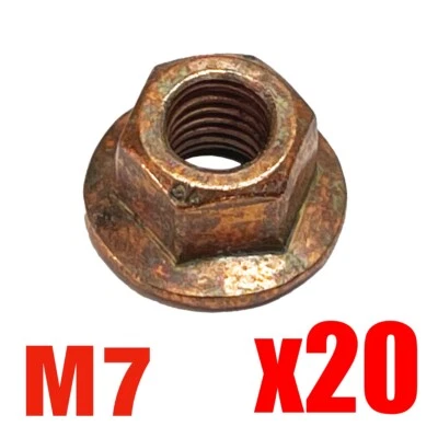 Tuerca de cobre M7 x20 para colector de escape BMW perno a culata Foto 1 de 3