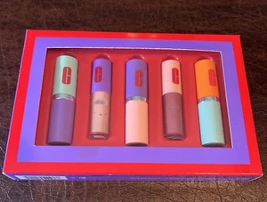 Clinique Cosmetics ~ 5PC Lip Gift Set “Plenty Of Pop” ~ Brand New In Box - Picture 1 of 4