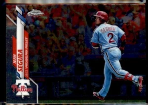 2020 Topps Chrome Baseball #38 Jean Segura Philadelphia Phillies - Picture 1 of 2