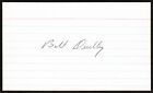 Bullet Bill Dudley C Signed Auto Autograph 3x5 Index Card Authentic
