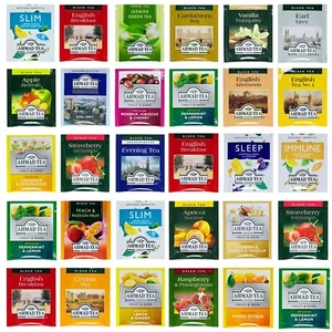 AHMAD TEA Assorted Variety Pack 60 count - PREMIUM SELECTION - Perfect For Gift - Picture 1 of 6