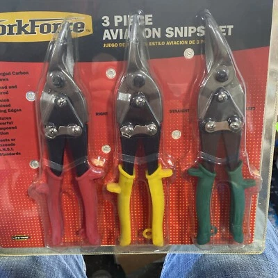 New workforce 3 piece aviation snips - Image 1 of 4