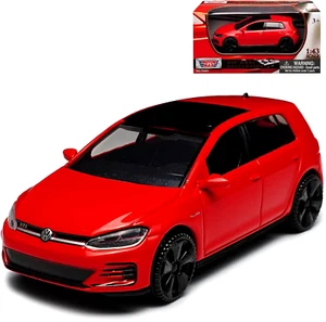 Volkswagen Golf 7 VII GTI 5 Doors Red MotorMax Scale 1:43 - Picture 1 of 5