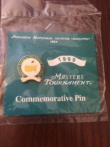 NEW 1999 Masters Tournament Commemorative Pin Golf Olazabal Augusta National WOW - Picture 1 of 3