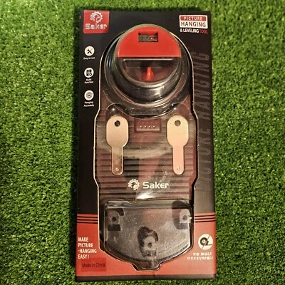 *NEW* Saker Picture Hanging & Leveling Tool Multifunction, Easy To Use - Image 1 of 4