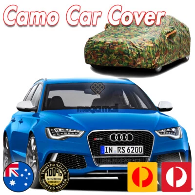 Camo Car Cover Ultra For Audi A6 S6 RS6 A7 S7 RS7 Wagon & Sportback Water Proof - Image 1 of 4
