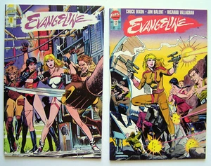 Early JIM BALENT art in EVANGELINE #11 & #12  - SEE DETAILS - 1989 - Picture 1 of 4