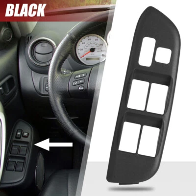 Bisel de ajuste del interruptor de ventana eléctrica principal del lado izquierdo del conductor para Toyota RAV4 2001-2005 Foto 1 de 4