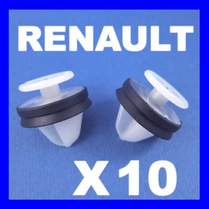RENAULT CLIO 2 & 3 KANGOO INTERIOR DOOR PANEL CARD PILLAR TRIM CLIPS - Picture 1 of 1