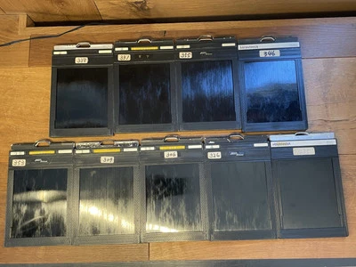 Exc Lot of 9 Fidelity Deluxe 4x5 Cut Film Holder For Large Format - Image 1 of 4