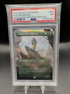 PSA 7 Russian Foil Old Gnawbone Showcase Pop 1, none higher - Picture 1 of 3