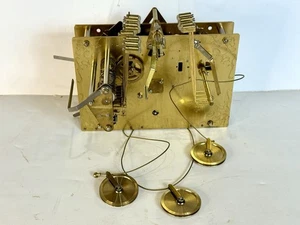 Vintage HOWARD MILLER GRANDFATHER CLOCK USA Movement Chiming 94 Cm #85 - Picture 1 of 17