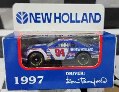 1997 Matchbox литой 1/64 NASCAR #94 New Holland гонки Рон Барфилд T-Bird - Изображение 1 из 3