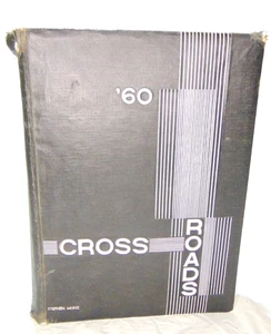 1960 BERGENFIELD HIGH SCHOOL YEARBOOK BERGENFIELD, NEW JERSEY CROSSROADS - Foto 1 di 8
