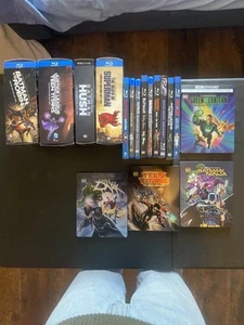 Dc Animated Blu Ray Limited Huge Bundle Exclusives - Picture 1 of 9