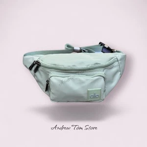 ALO YOGA 2025 Explorer Fanny Bag Sage Green Color NWT - Picture 1 of 21