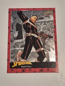 2024 Marvel Spider-Man Upper Deck Nick Fury #69 Foil - Picture 1 of 2