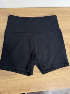 Pantalones Cortos de Motociclista Marika XL Negros Tiro Alto Elásticos Entrenamiento Gimnasio Yoga Ropa Activa - Imagen 1 de 8