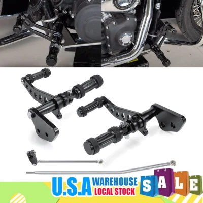 Controles delanteros para Harley Dyna Super Glide 2000-2017 Street Bob Low Rider EE. UU. Foto 1 de 4