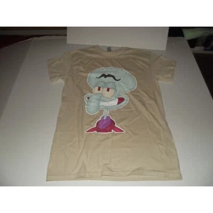 Bob Esponja Pantalones Cuadrados Camiseta Gráfica Calamardo Beige Algodón Pesado S - Imagen 1 de 3