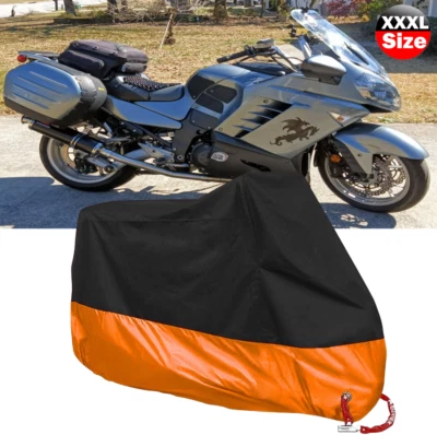 XXXL Motorcycle Cover Waterproof For Kawasaki Concours 14 Voyager 1300 XII — 第 1/4 张图片