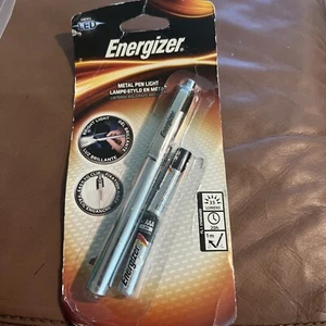 Energizer Aluminum Pen LED Flashlight, 2 AAA, Black - Picture 1 of 4