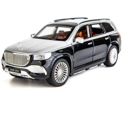 1:24 Maybach GLS GLS600 Alloy Luxy Car Model Simulation Diecasts Metal Toy Vehic - Image 1 of 4