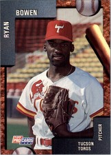 1992 Tucson Toros Fleer/ProCards Baseball Card #479 Ryan Bowen