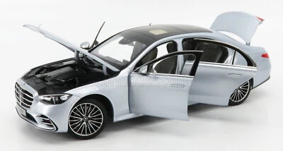 Mercedes Benz Clase S AMG Line V223 2020 Plata Norev B66960633 1/18 1:18 - Imagen 1 de 4