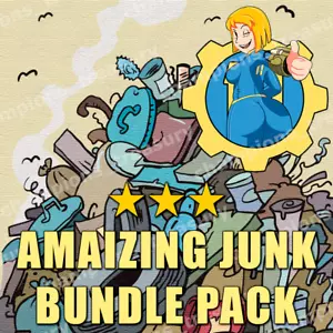 FALLOUT 76 PC 15K EACH JUNK AND 5K EACH FLUX &40k caps [MAX] AMAZING JUNK BUNDLE - Picture 1 of 1
