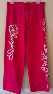 Coogi Women's Red Sweat Pants White Logo Joggers Size Large - Picture 1 of 8