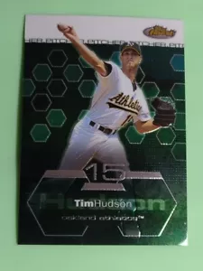 Tim Hudson Oakland 2003 Finest #31 atletismo - Imagen 1 de 2