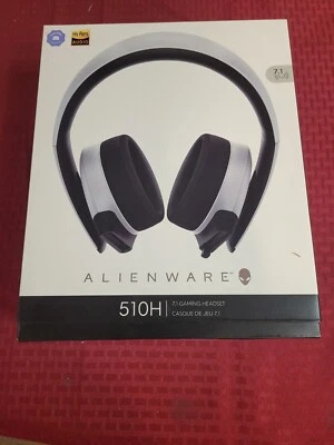 NEW FACTORY SEALED!! Alienware AW510H 510H Wired 7.1 Gaming Headset USB - Image 1 of 2