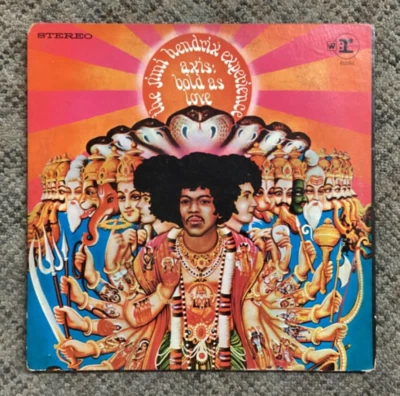 Jimi Hendrix Experience - Axis Bold As Love - Early 70s Reissue Reprise M-/VG+ Foto 1 de 4