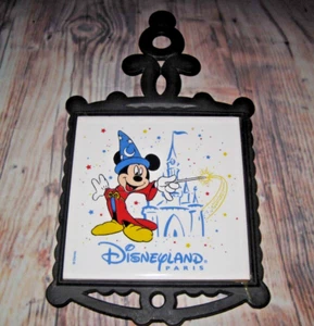 Disneyland Paris Mickey Mouse Gusseisen Untersetzer - Topfständer - Bild 1 von 6