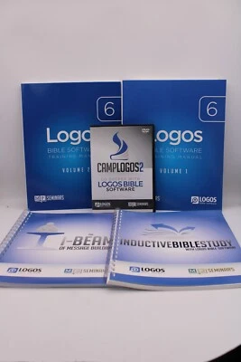CampLogos 2 Logos Bible Software , Logos 6 Training Manuals 1 & 2, I-Beam Lot - Image 1 of 4