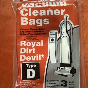 Royal Dirt Devil Typ D Einweg Staubsaugerbeutel - Bild 1 von 2