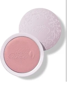 Blush pigmentato alla frutta 100% puro cosmetico 0,32 once 9 g vegano cruelty free GF - Foto 1 di 7