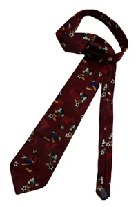 Disney Unlimited Mickey Mouse Goofy Goof Football Ball Soccer Tie - Picture 1 of 3