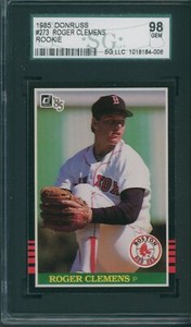 1985 Donruss #273 Roger Clemens SGC GEM 98 *4006