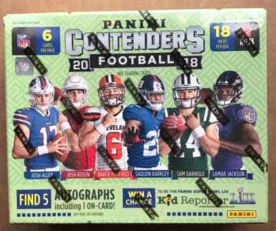2018 Panini Contenders Season Ticket Football (#1-100) -Pick Your Cards - Image 1 of 3