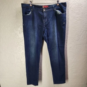 Apple Bottom Jeans Womens +Size 22 Y2K Logo Stretch Party Club Rock Hiphop - Picture 1 of 8