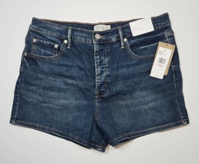 Pantalones Cortos de Denim Jessica Simpson Ventura Cintura Alta Para Mujer Suave Esculpido Talla 14 - Nuevos con Etiquetas Foto 1 de 4