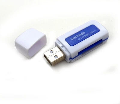 All in One Memory Card Reader USB 2.0 For TF SDHC SD MS Micro(M2) MicroSD MMC #B - Image 1 of 2