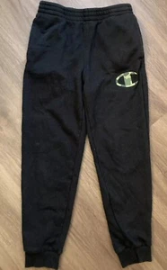 Champion AUTHENTIC ATHLETICWEAR Boys Black Fleece Sweatpants Camo Graphic 4t - Picture 1 of 4