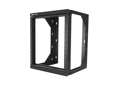 Networx 22U Adjustable Depth Open Frame Swing Out Wall Mount Rack - 301 Serie... - Image 1 of 4