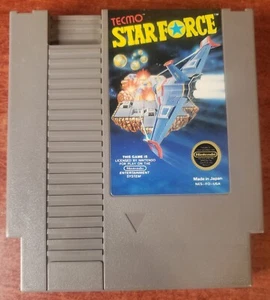 Tecmo Star Force (Nintendo, 1987) NES Cartridge Only Genuine Authentic Original - Picture 1 of 2