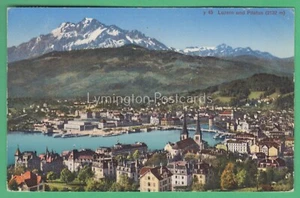 🌞MONTE PILATUS, LUZERNA, SUIZA: ANTES DE 1914😊COMPRA 2 OBTÉN 1 GRATIS - Imagen 1 de 2