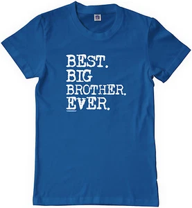 Threadrock Boys Best Big Brother Ever Youth T-shirt Sibling Slogan Gift - Picture 1 of 7