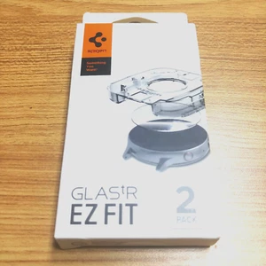 Pack de 2 protections d'écran Spigen Galaxy Watch Ultra (47 mm) GLAS.tR EZ FIT AGL08349 - Photo 1 sur 2